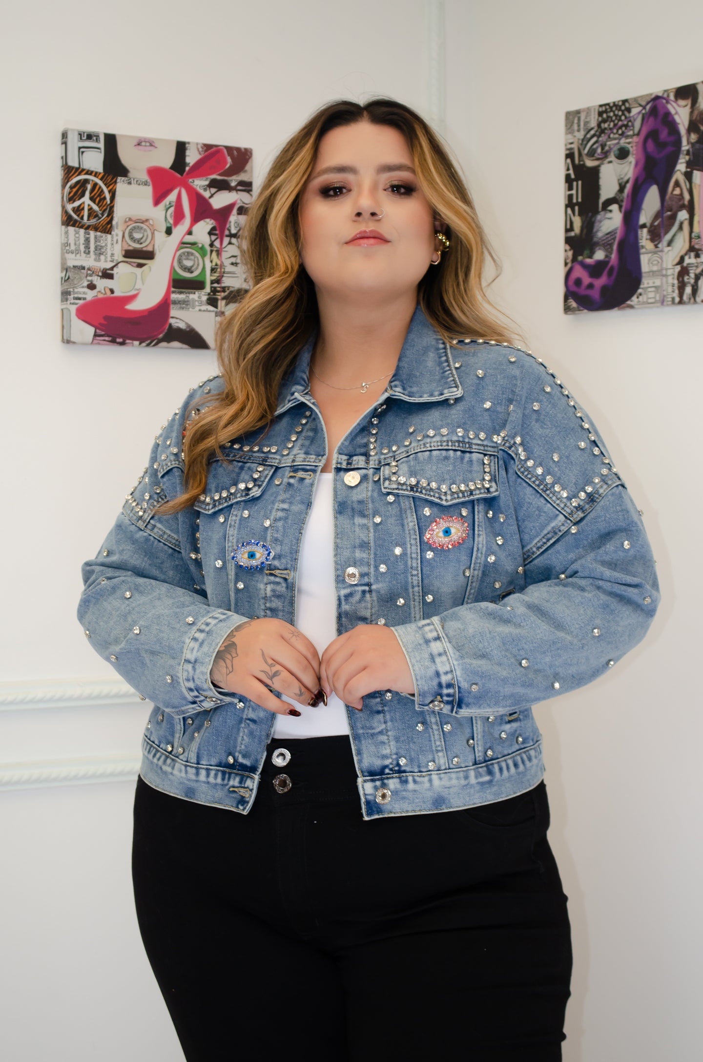 CHAQUETA DENIM LUXURY