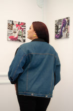 Cargar imagen en el visor de la galería, BLAZER MOSAICO JEAN
