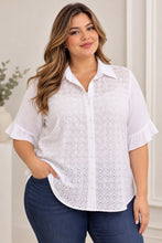 Cargar imagen en el visor de la galería, BLUSA BLANCA HOJALILLO
